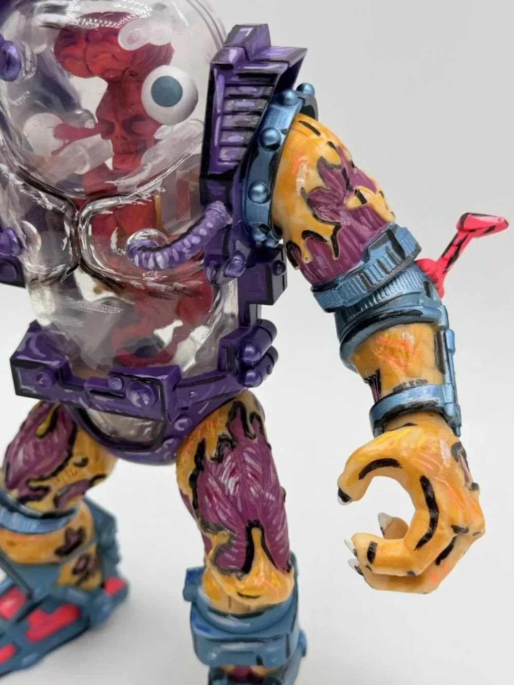 Super 7 Mutagen Man 7” Custom Painted Teenage Mutant Ninja Turtles